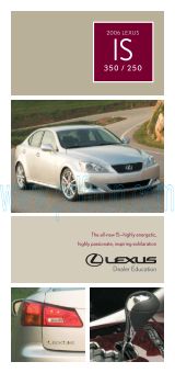 Cover of  Lexus Is 2006.Pdf