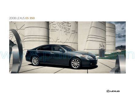 Cover of  Lexus Es 2008.Pdf