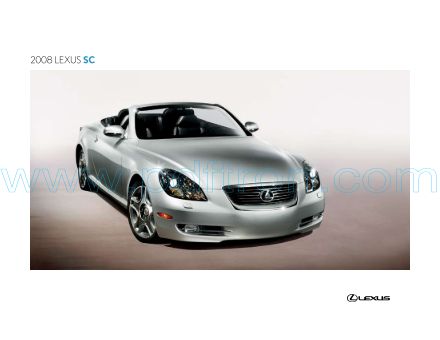 Cover of  Lexus Sc 2008.Pdf