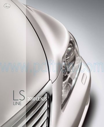 Cover of  Lexus Ls 2010.Pdf