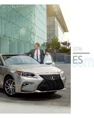 Cover of  Lexus Es 2016.Pdf