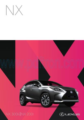 Cover of Lexus Nx 2015 Brochure 201511.Pdf