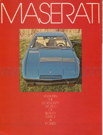 Cover of Maserati Khamsin US.Pdf