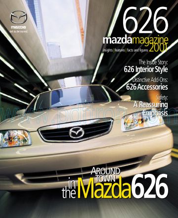 Cover of  Mazda 626 2001.Pdf