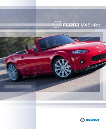 Cover of  Mazda Miata Mx5 2007.Pdf