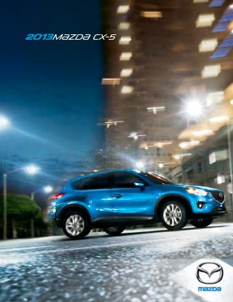 Cover of  Mazda Cx5 2013.Pdf