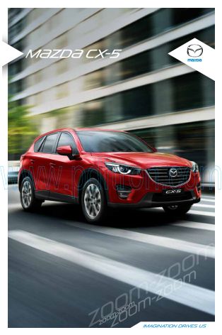 Cover of Mazda Cx5 Ke Iı Brochure 201412.Pdf