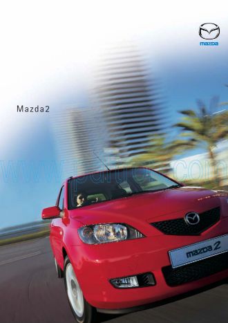 Cover of Mazda 2 Car Brochure 2003.Pdf