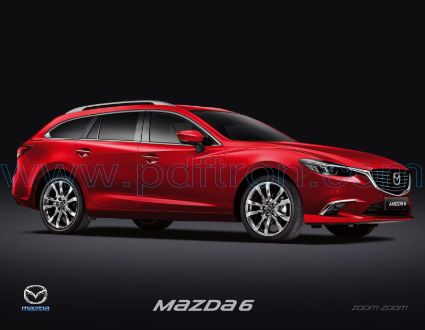 Cover of Mazda 6 Tourer Brochure.Pdf