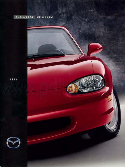 Cover of Mazda Miata Car Brochure 1999.Pdf