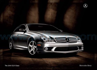 Cover of  Mercedes Benz Cls Class 2010.Pdf