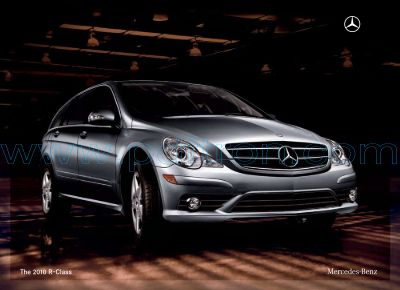 Cover of  Mercedes Benz R Class 2010.Pdf