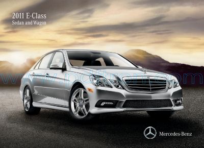 Cover of  Mercedes Benz E Class 2011.Pdf