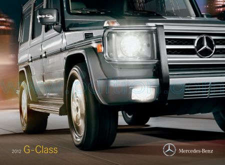 Cover of  Mercedes Benz G Class 2012.Pdf