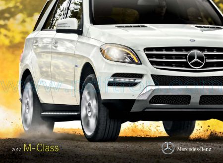 Cover of  Mercedes Benz M Class 2012.Pdf