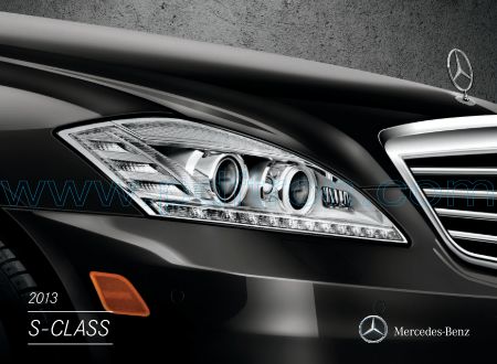 Cover of  Mercedes Benz S Class 2013.Pdf