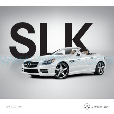 Cover of  Mercedes Benz Slk Class 2015.Pdf