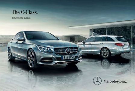 Cover of Mercedesbenz C Class W205 S205 Brochure 201408.Pdf