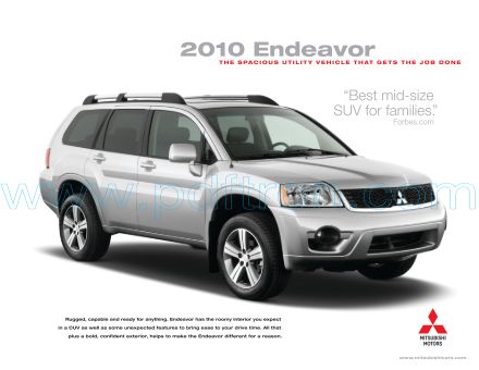 Cover of  Mitsubishi Endeavor 2010.Pdf