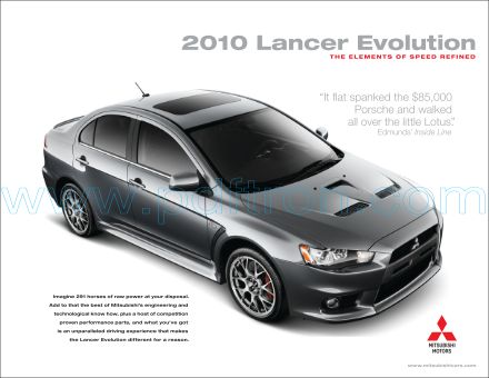 Cover of  Mitsubishi Lancer Evolution 2010e.Pdf