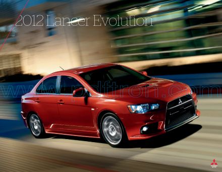 Cover of  Mitsubishi Lancer Evolution 2012.Pdf