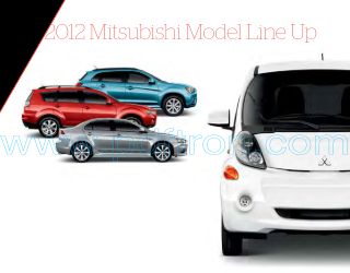 Cover of  Mitsubishi Full Line 2012.Pdf