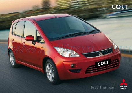 Cover of Mitsubishi Colt Rgıı Brochure 201009.Pdf