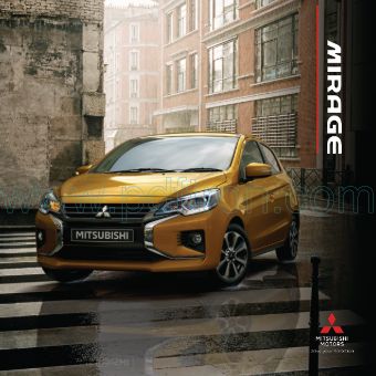 Cover of Mitsubishi Mirage Car Brochure 2020.Pdf