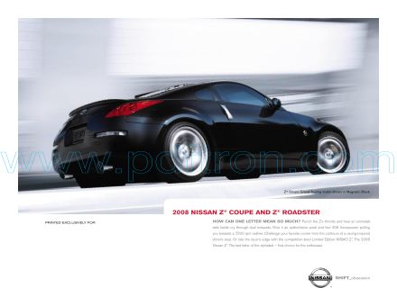 Cover of  Nissan 370Z 2008.Pdf