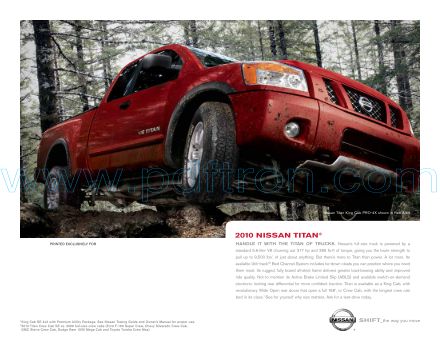 Cover of  Nissan Titan 2010.Pdf