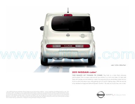 Cover of  Nissan Cube 2011.Pdf