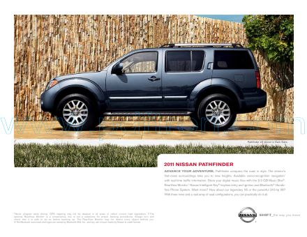 Cover of  Nissan Pathfinder 2011.Pdf