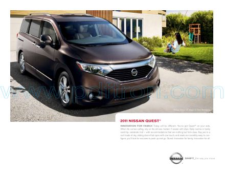 Cover of  Nissan Quest 2011.Pdf