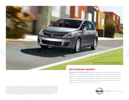 Cover of  Nissan Versa 2011.Pdf