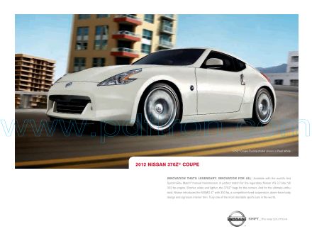 Cover of  Nissan 370Z 2012.Pdf