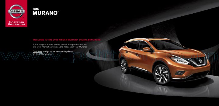 Cover of  Nissan Murano 2015.Pdf