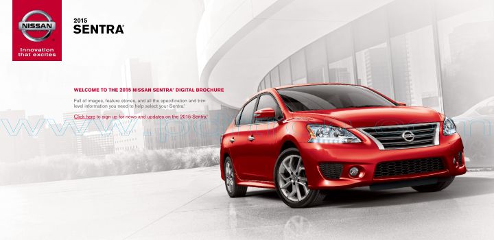 Cover of  Nissan Sentra 2015.Pdf