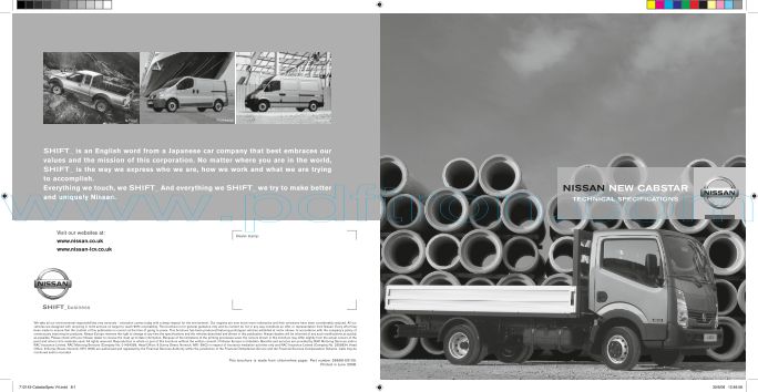 Cover of Nissan Cabstar Brochure.Pdf