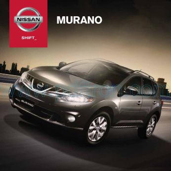 Cover of Nissan Murano Car Brochure 2012.Pdf