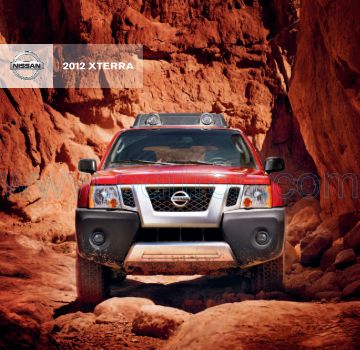 Cover of Nissan Xterra Car Brochure 2012.Pdf