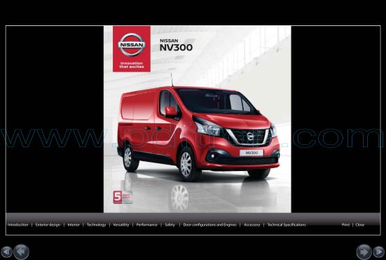 Cover of Nissan Nv300 Uk.Pdf