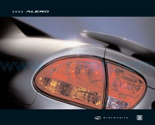 Cover of  Oldsmobile Alero 2002.Pdf