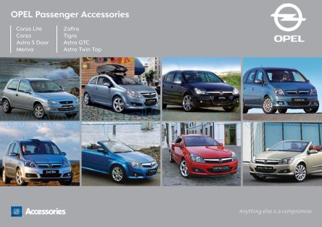 Cover of Opel Accessory Brochure.Pdf