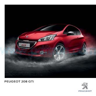 Cover of Peugeot 208 Gti 2014 Nz.Pdf