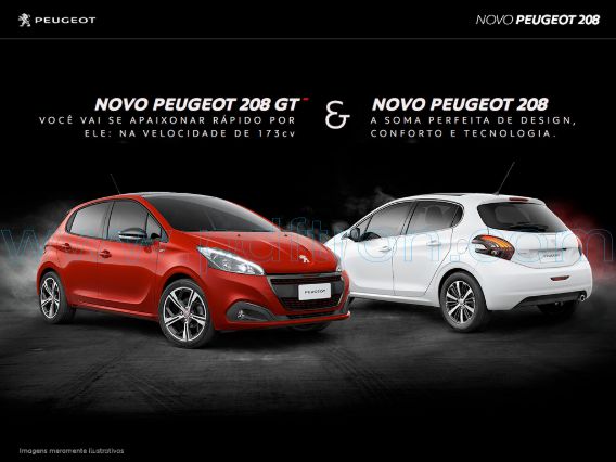 Cover of Peugeot 208 208 Gt Car Brochure 2016.Pdf