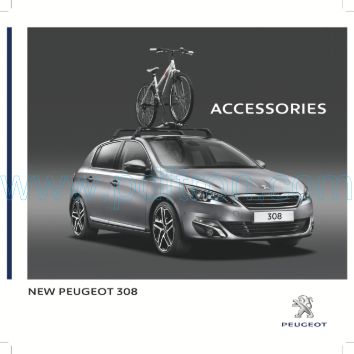 Cover of Peugeot New 308 Accessories Brochure.Pdf