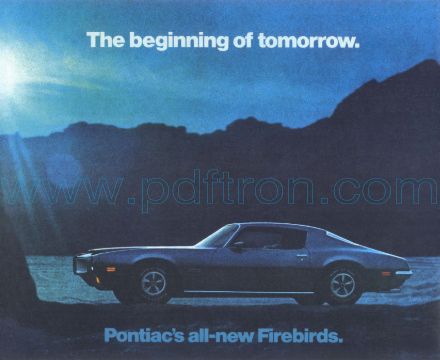 Cover of  Pontiac Firebird 1970.Pdf