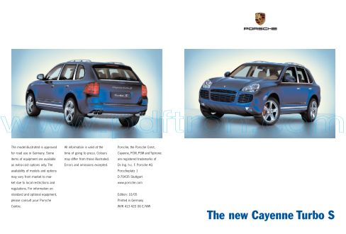 Cover of  Porsche Cayenne Turbo 2006.Pdf