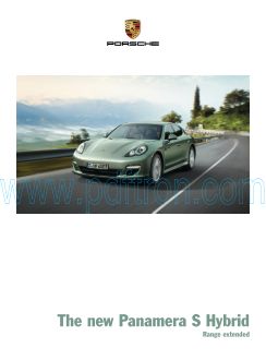 Cover of  Porsche Panamera 2011.Pdf