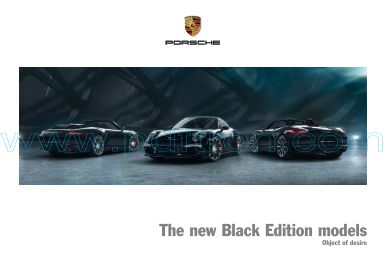 Cover of  Porsche Black Edition 2015.Pdf